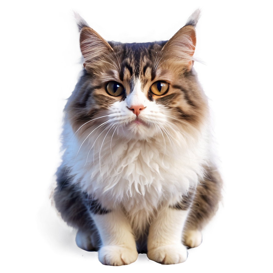 Fluffy Cat Meme Png 23