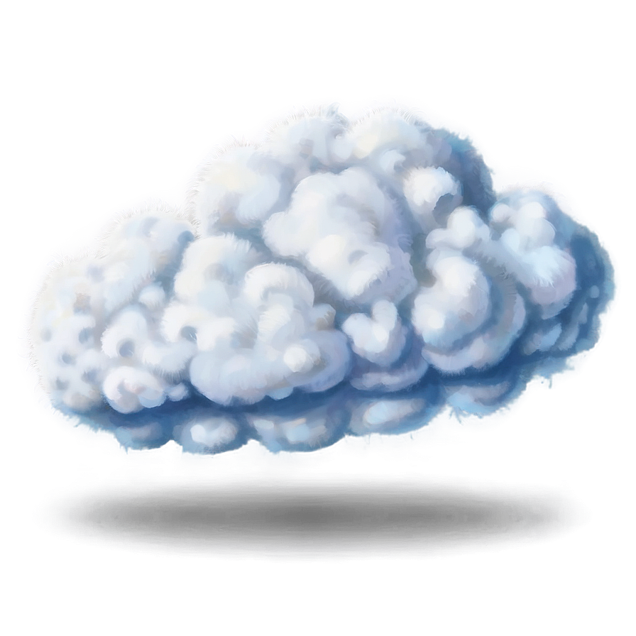 Fluffy Cute Cloud Png 06252024