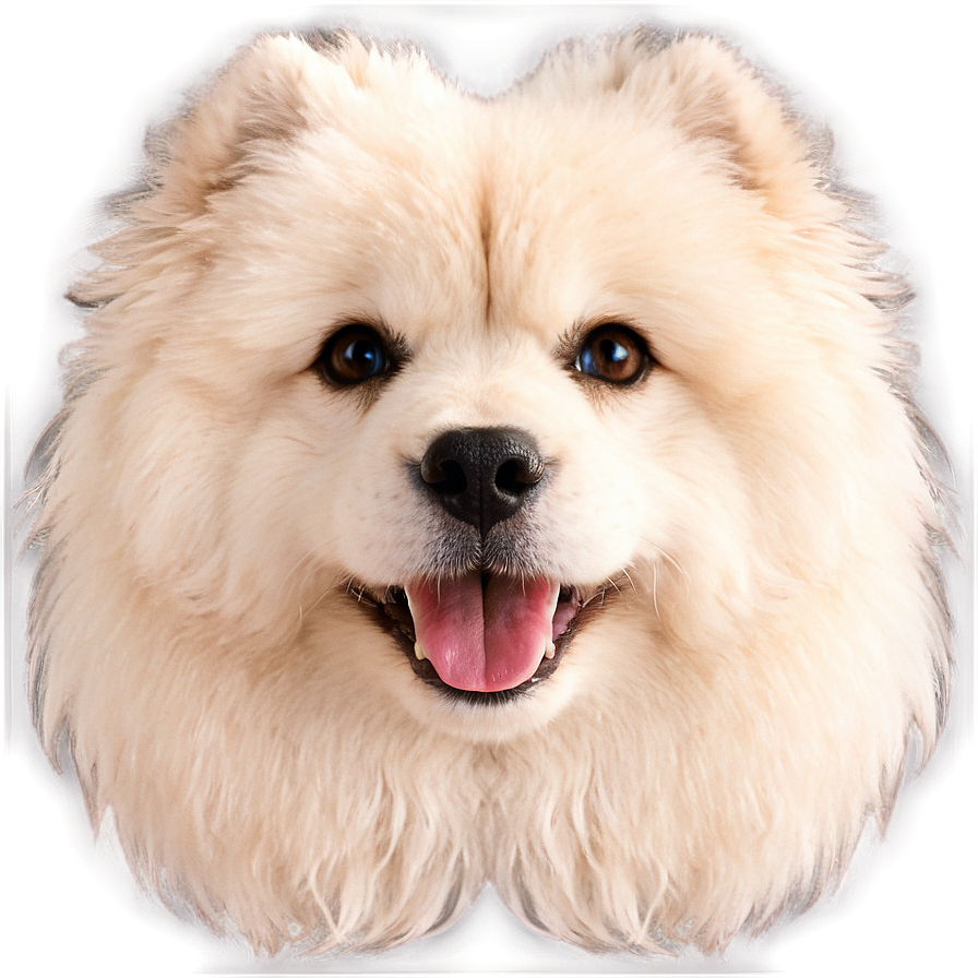 Fluffy Dog Face Picture Png Kpb55