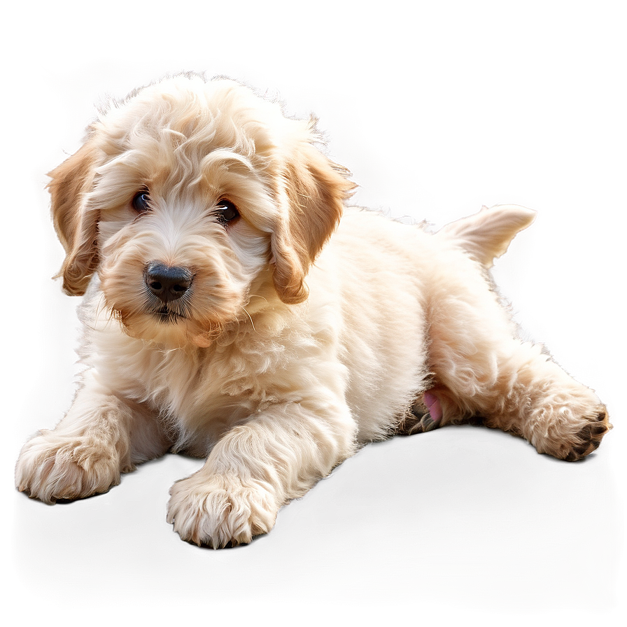 Fluffy Labradoodle Puppy Png Fck