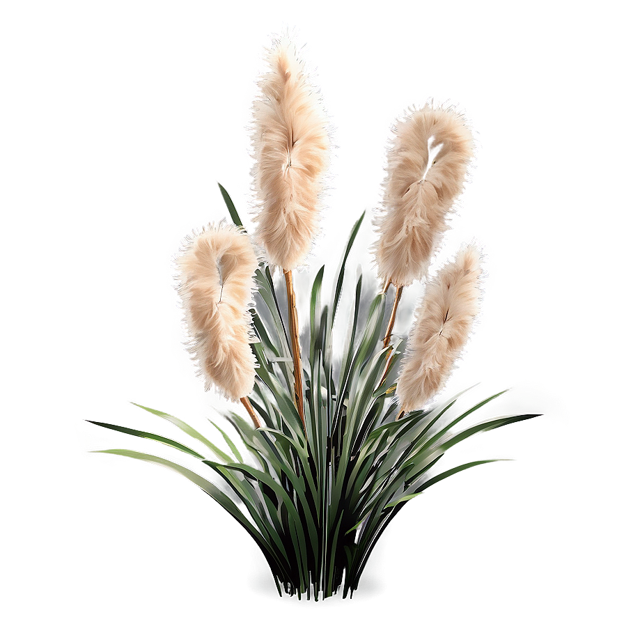 Fluffy Pampas Grass Png Wrk20