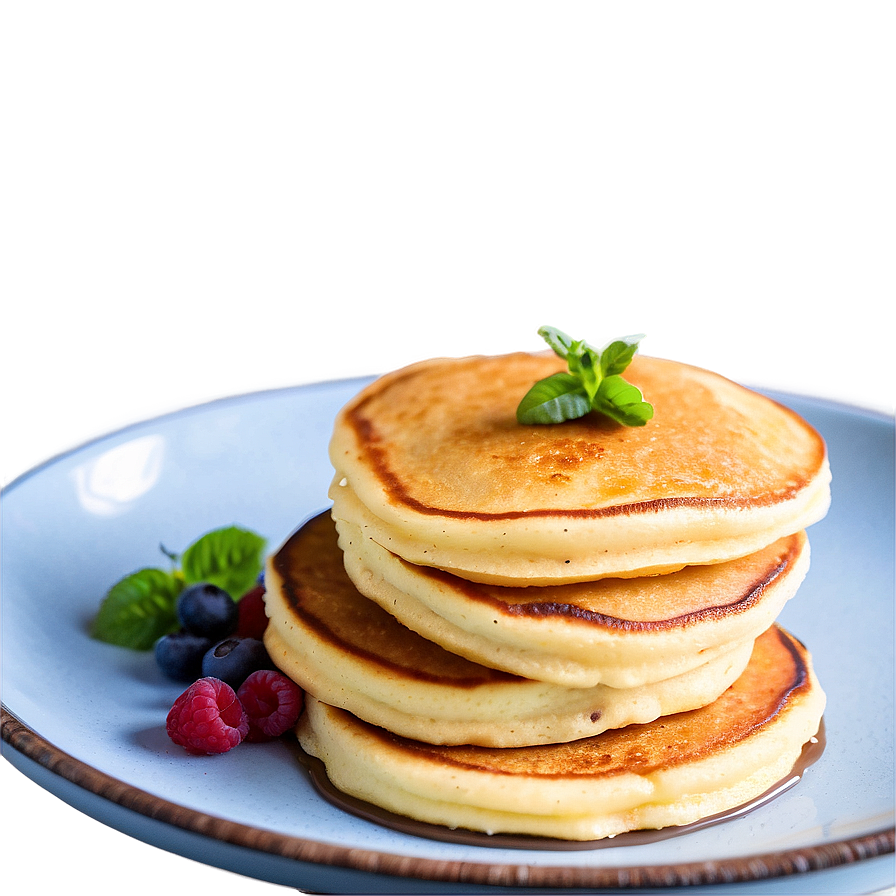 Fluffy Pancake Recipe Png Bgm70