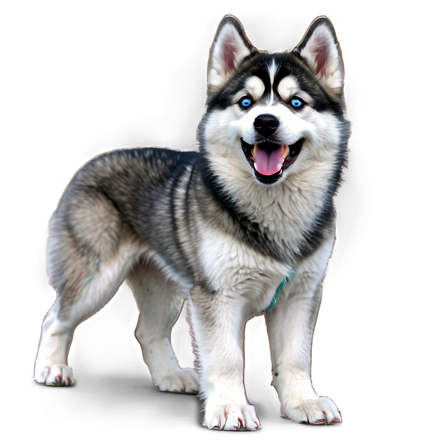 Fluffy Siberian Husky Png 79