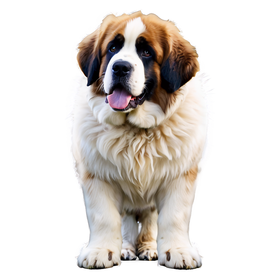 Fluffy St Bernard Coat Png 06292024