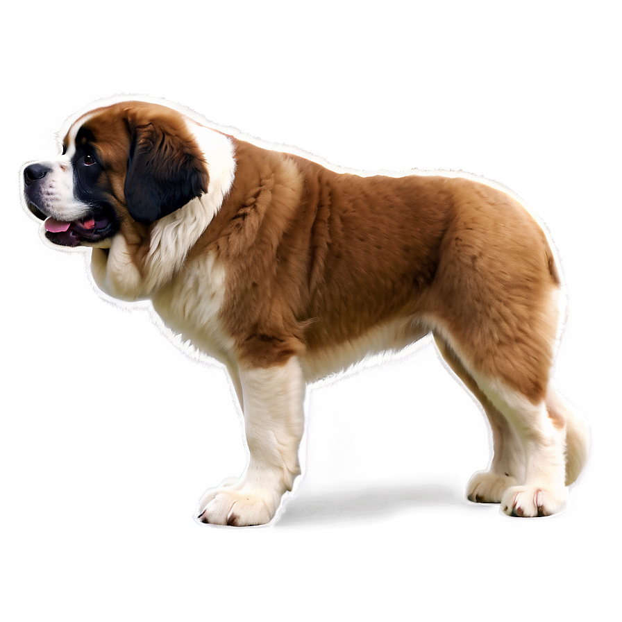 Fluffy St Bernard Coat Png Fvq4