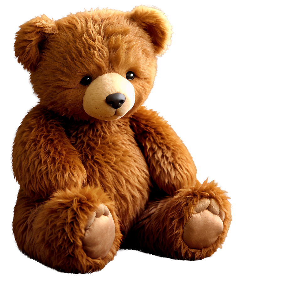 Fluffy Teddy Bear Design Png Nlx