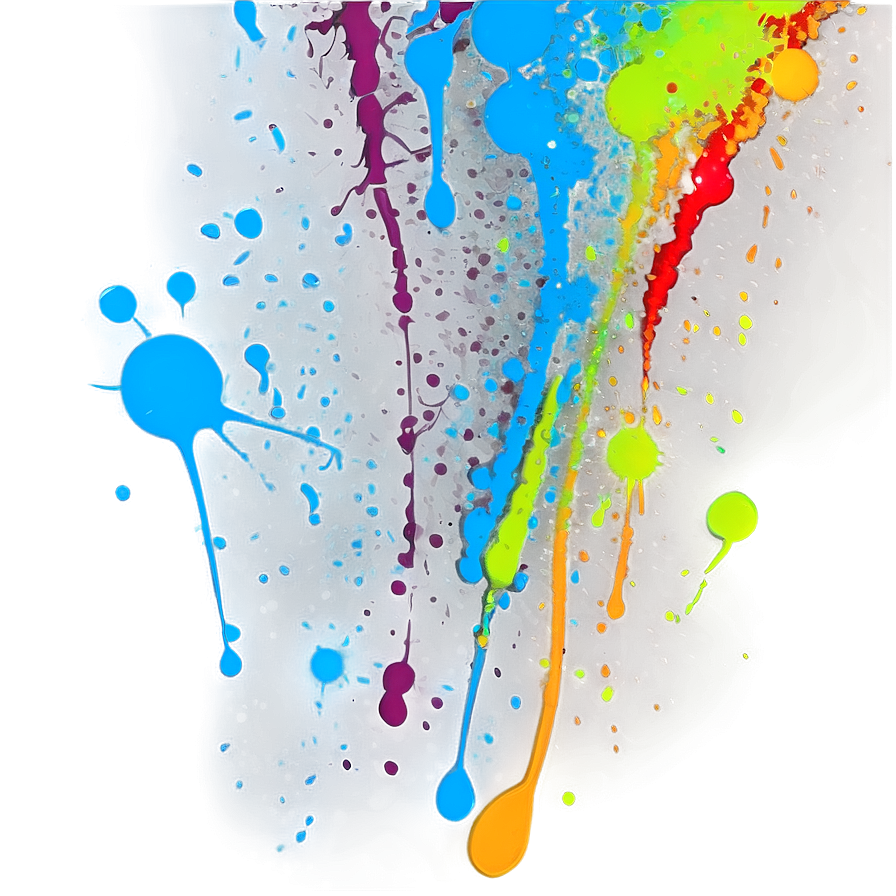 Fluorescent Paint Splatter Png 05042024