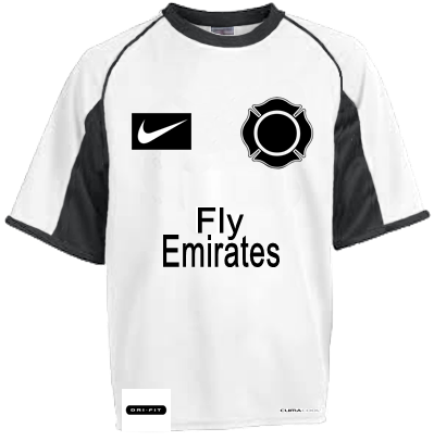 Fly Emirates Sponsored Football Jersey