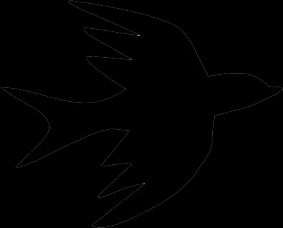 Flying Bird Silhouette