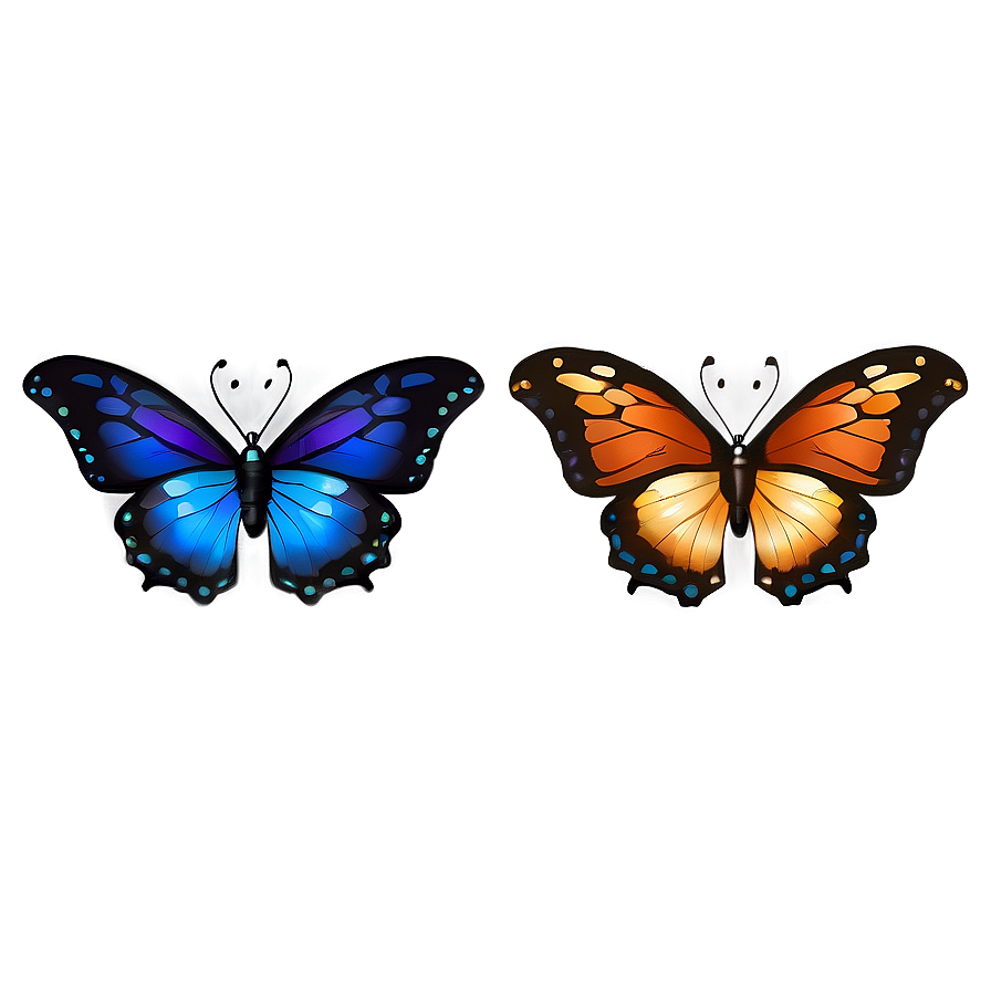 Flying Butterfly Emoji Png Bsl