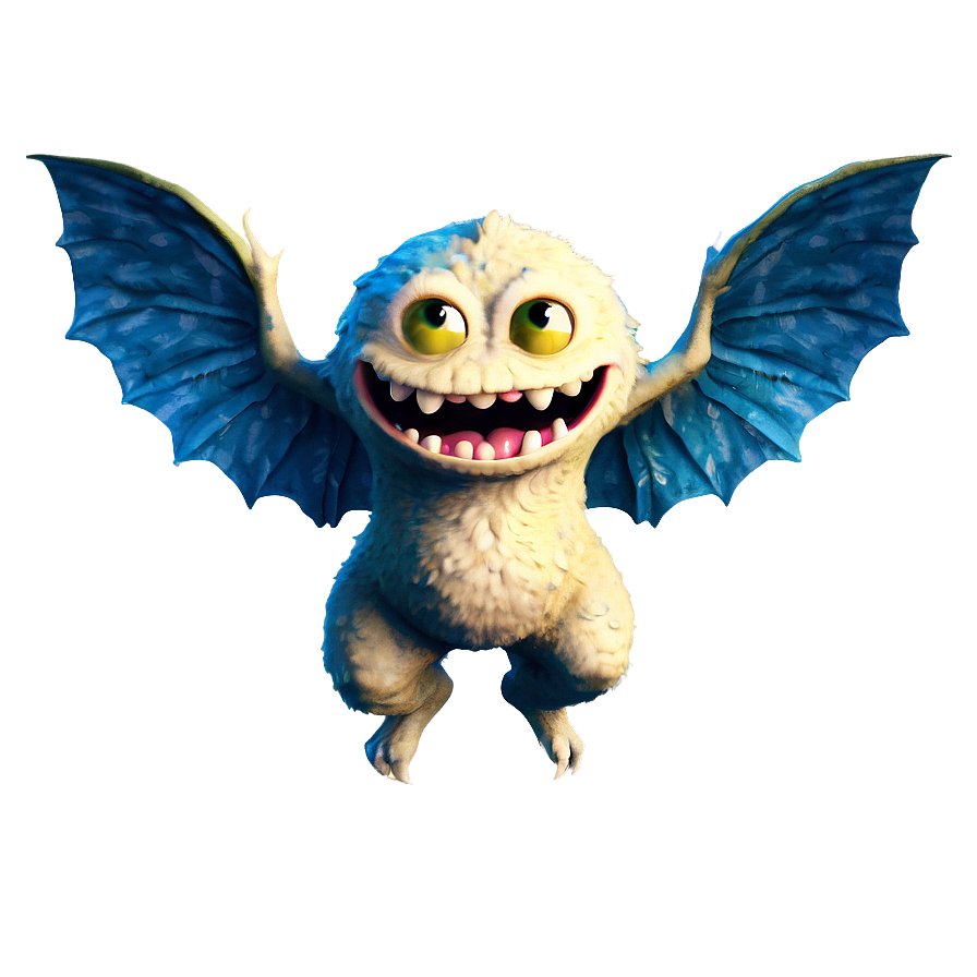 Flying Cute Monster Png 71