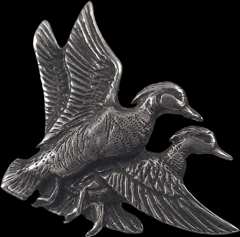 Flying Duck Metal Pin