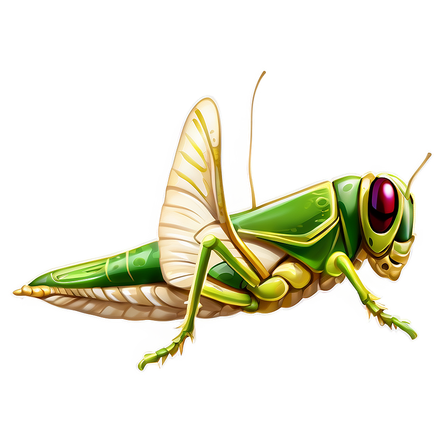 Flying Grasshopper Png 10