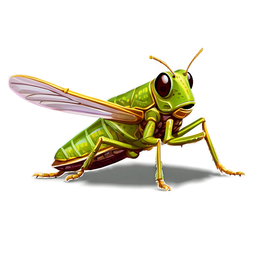 Flying Grasshopper Png Taa24