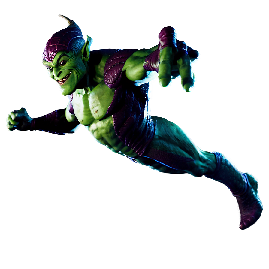 Flying Green Goblin Png 06112024