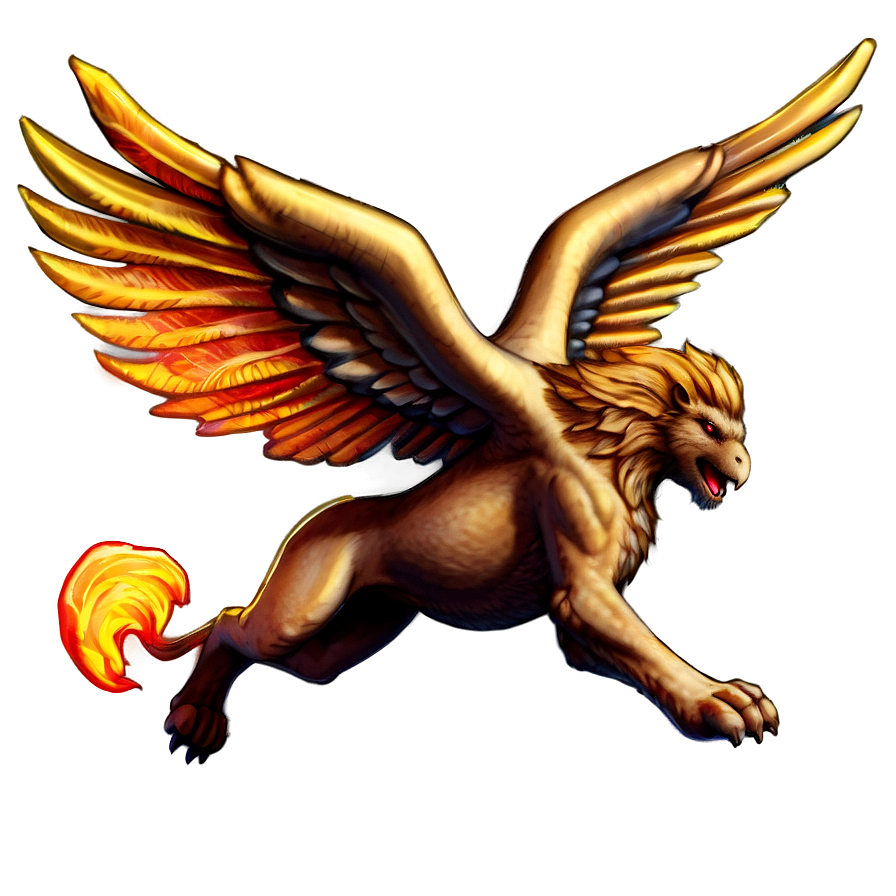 Flying Griffin Fantasy Png Qsx68