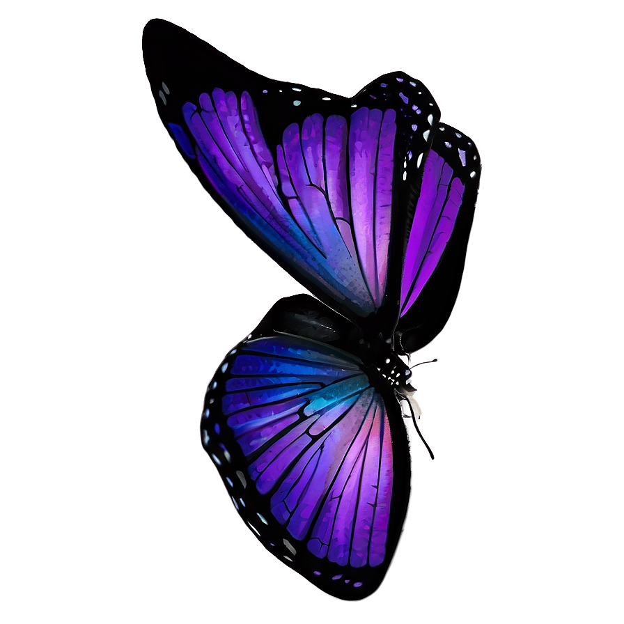 Flying Purple Butterfly Png 05232024