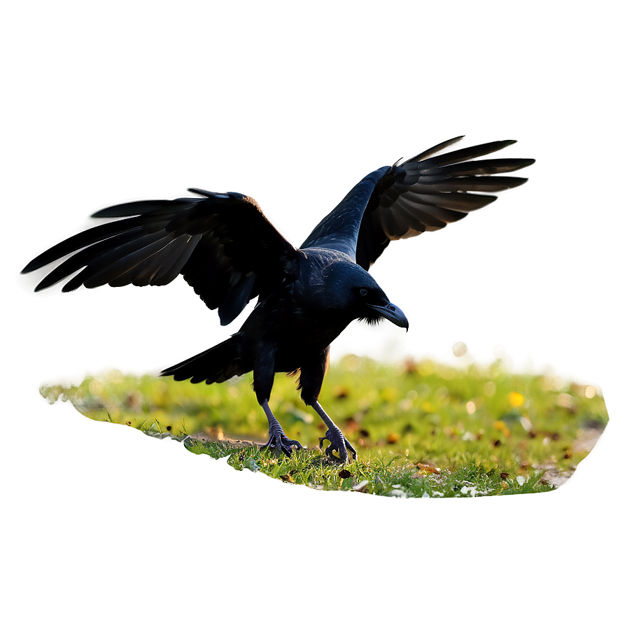 Flying Ravens Silhouette Png 06122024