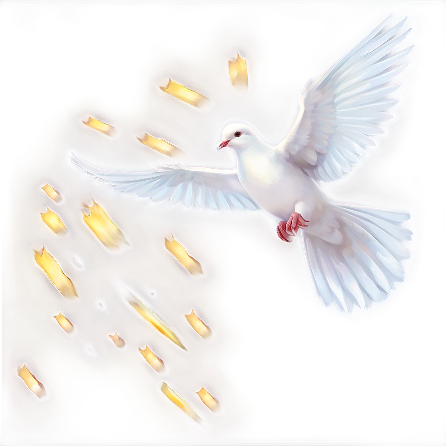 Flying White Dove Png 42