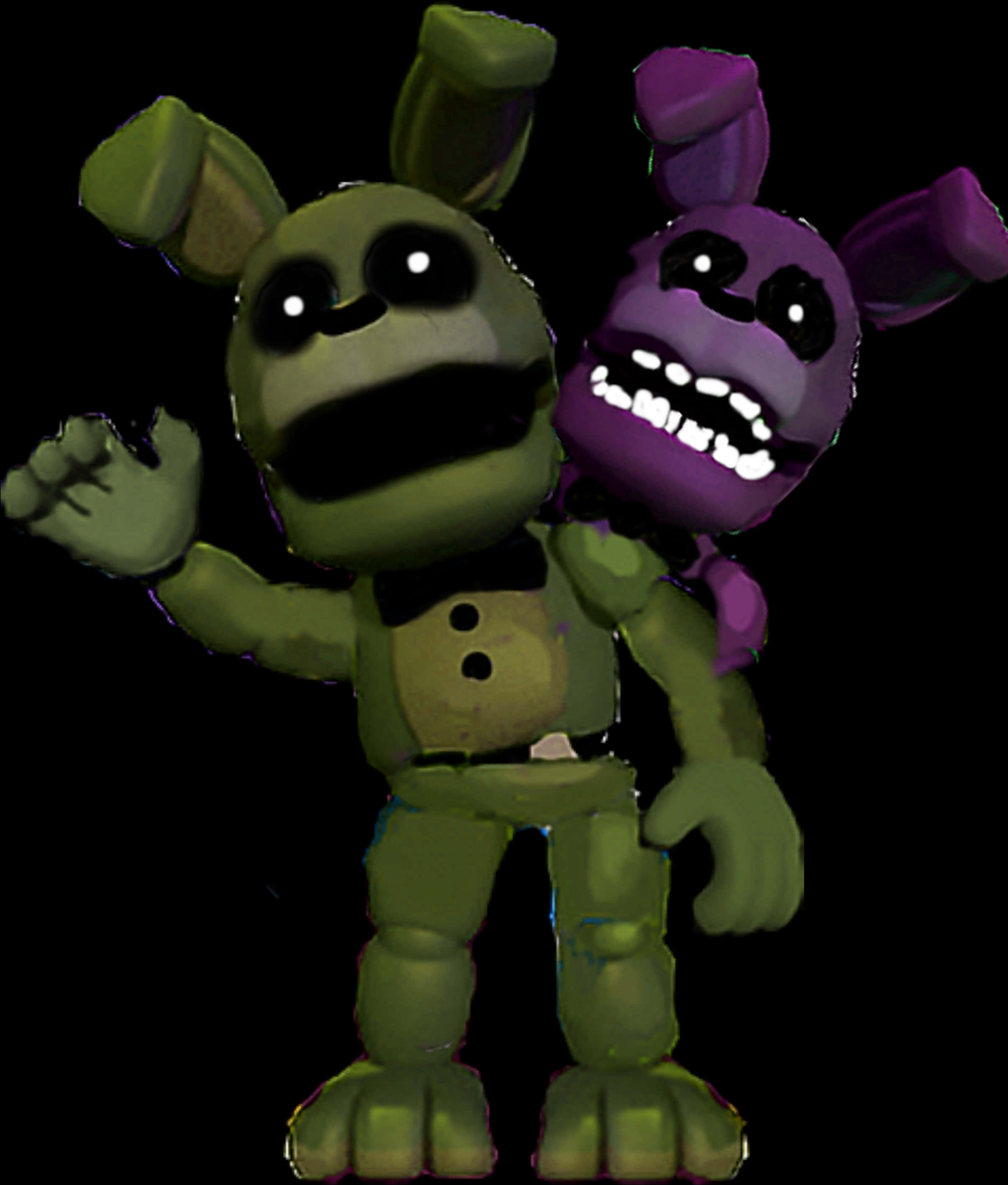 Fnaf_ Animated_ Bonnie_and_ Freddy