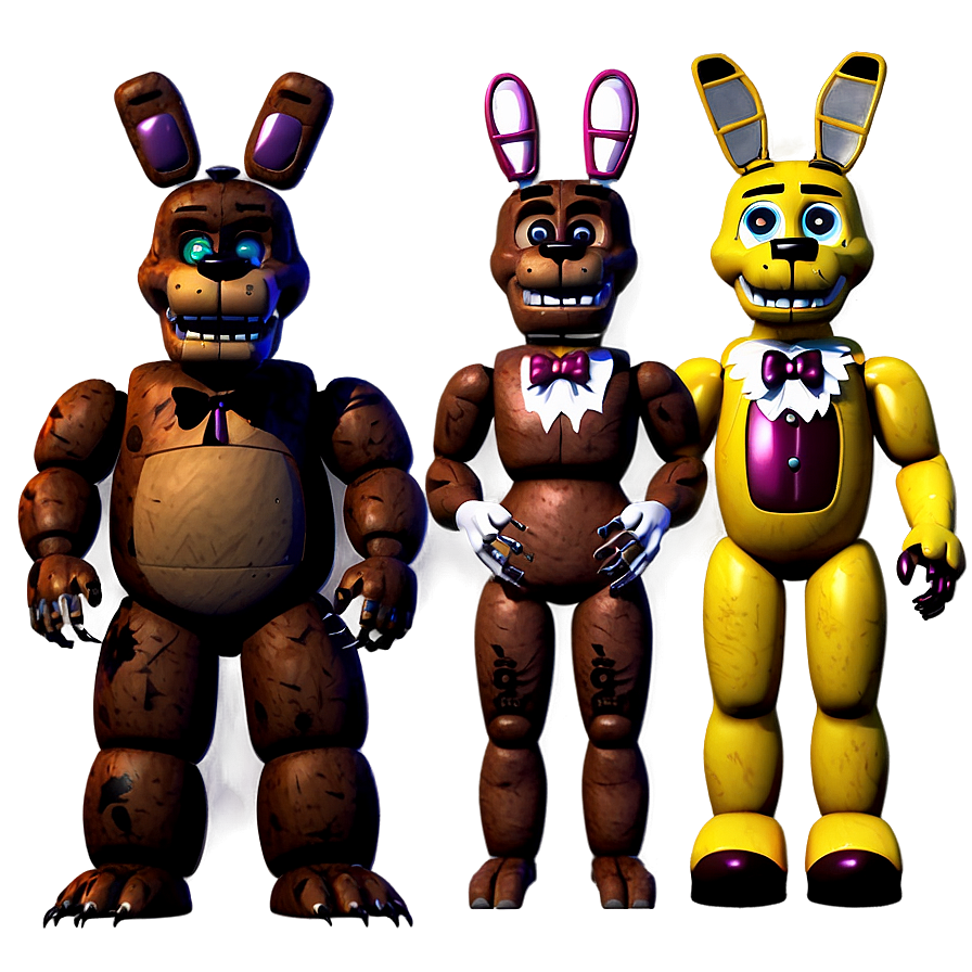 Fnaf Characters Png Csi31