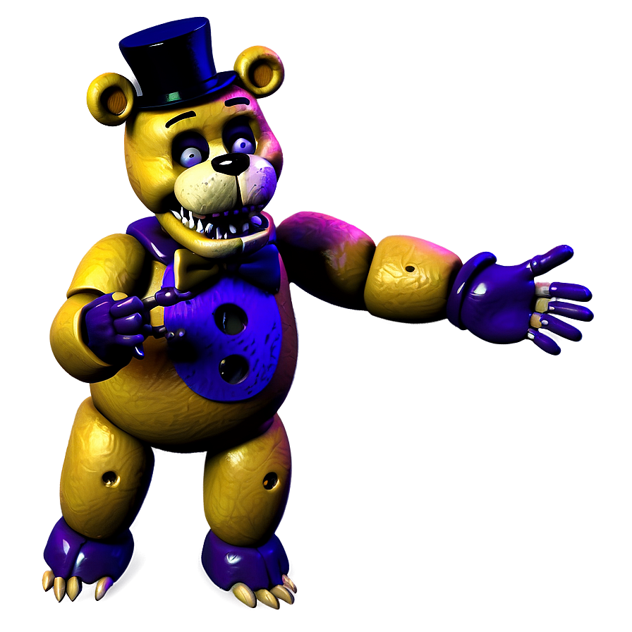 Fnaf Golden Freddy Png Hsr90