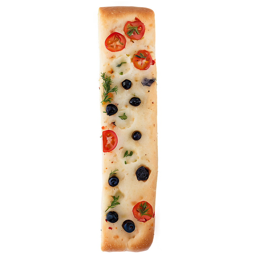 Focaccia Bread Slice Png Lff