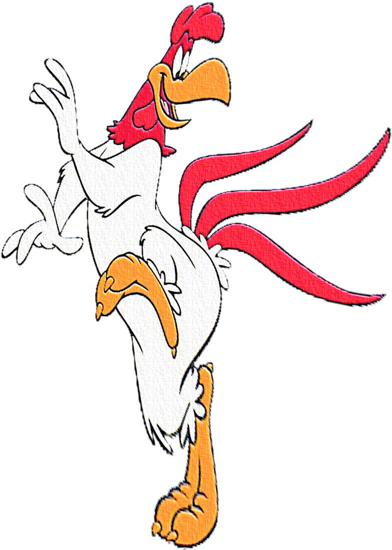 Foghorn Leghorn Strutting