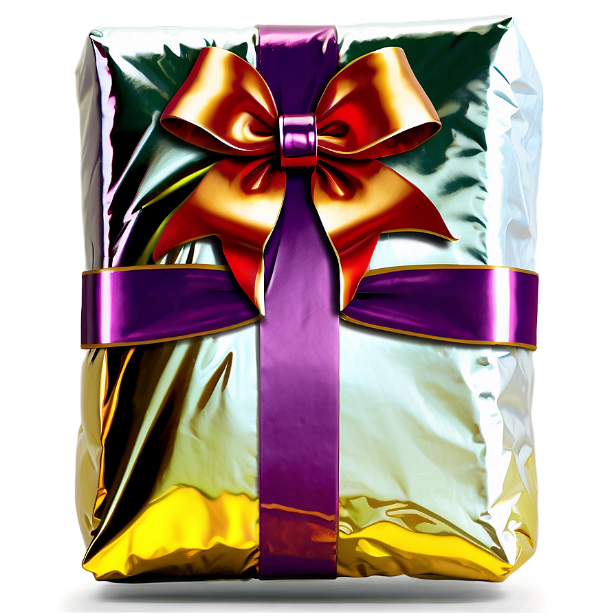 Foil Wrapped Gift Png Ffl