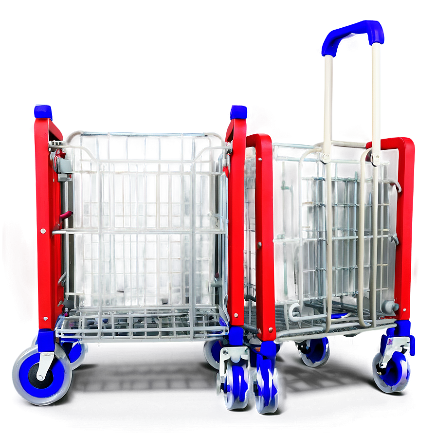 Foldable Grocery Cart Png 06282024