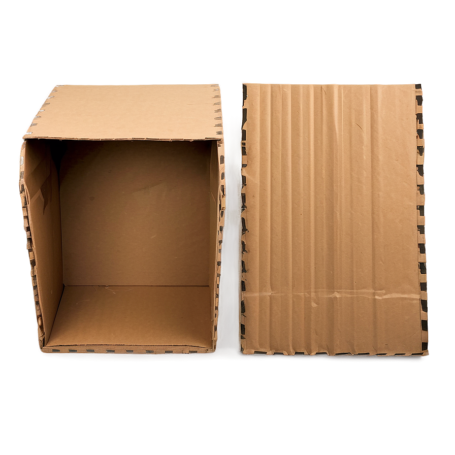 Folded Cardboard Material Png 11