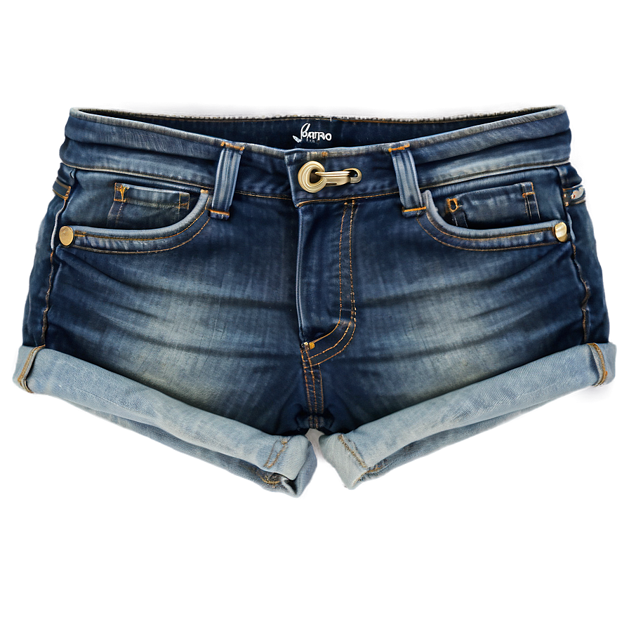 Folded Hem Jorts Png Ety