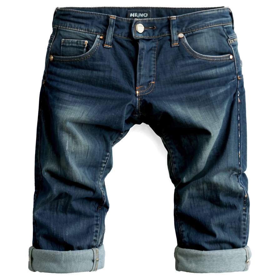 Folded Jeans Model Png 06272024