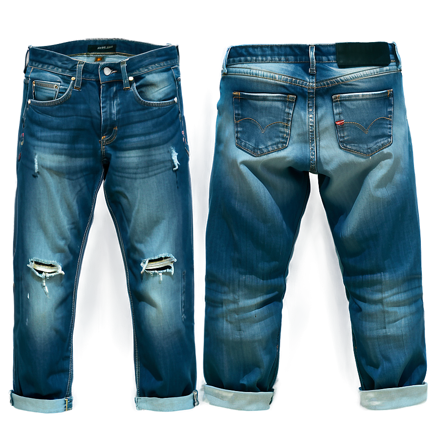 Folded Jeans Texture Png 96