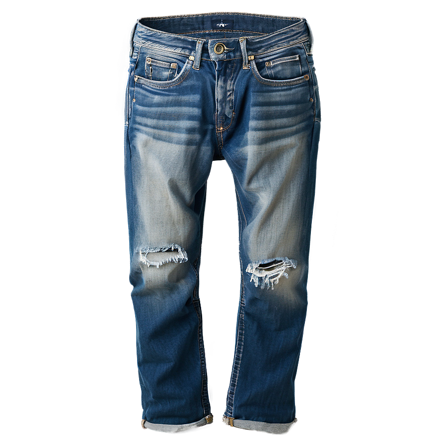 Folded Jeans Top View Png Bpo89