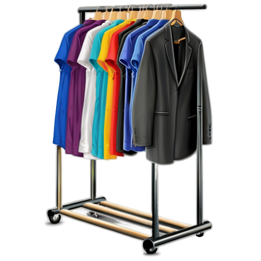 Folding Clothes Rack Png 06272024