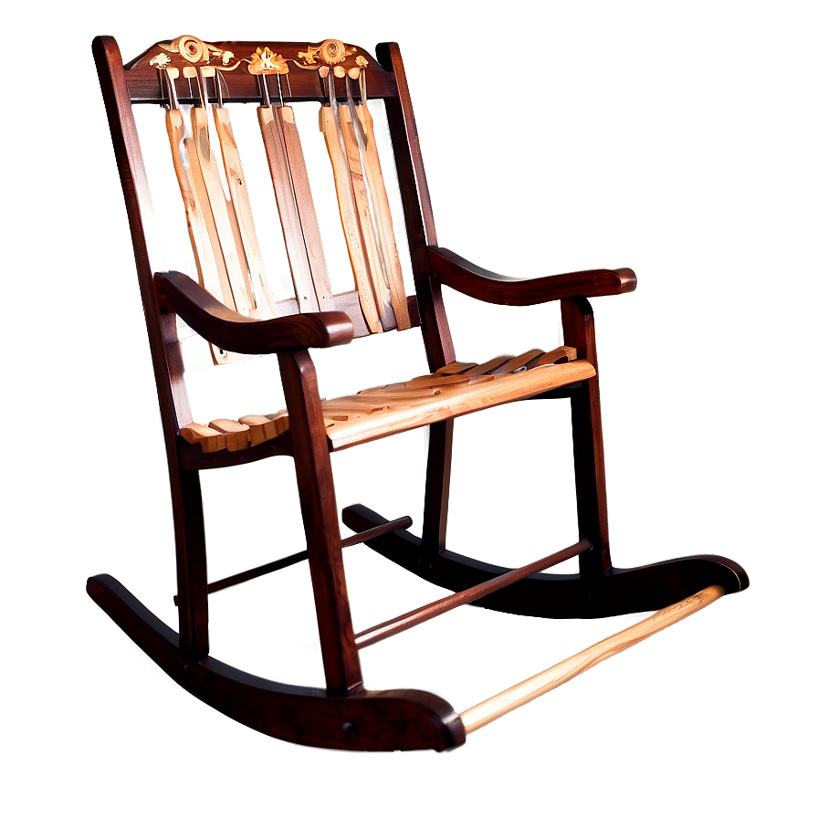 Folding Rocking Chair Png 06122024