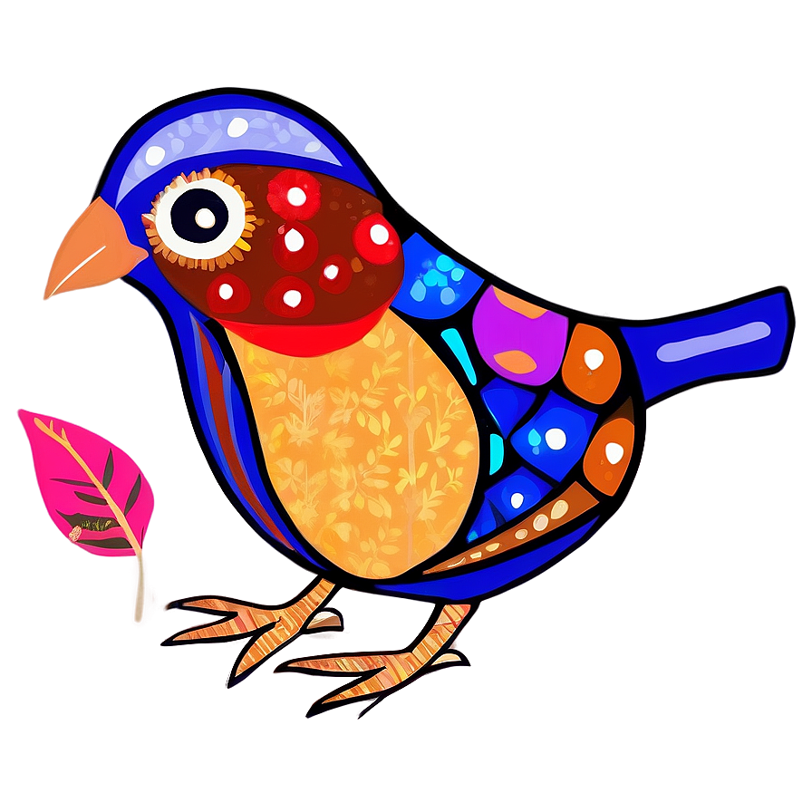 Folk Art Quail Png Cbb72