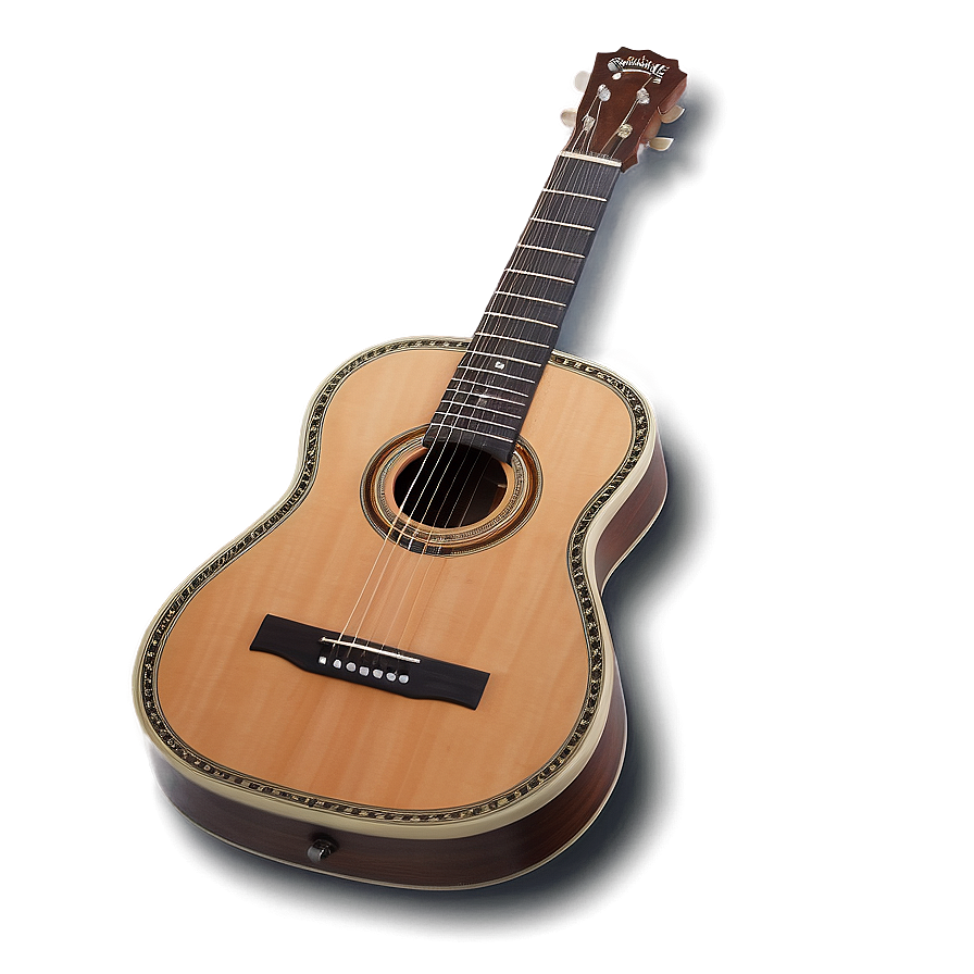 Folk Guitar Png 05032024