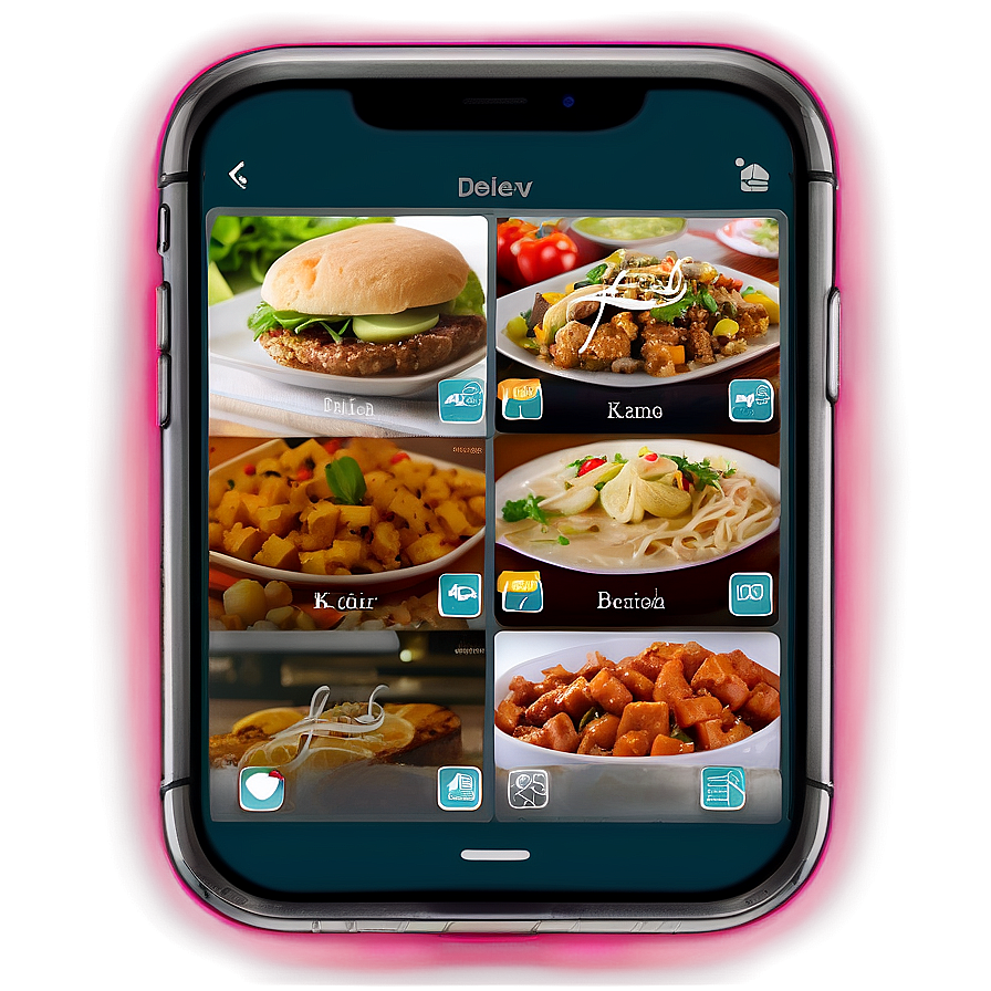 Food Delivery App Menu Png Yqi