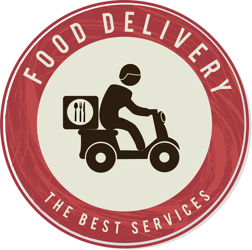 Food Delivery Services Emblem