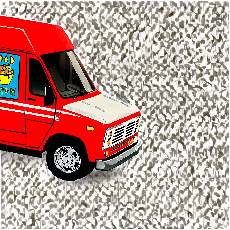 Food Delivery Van Png Peh9