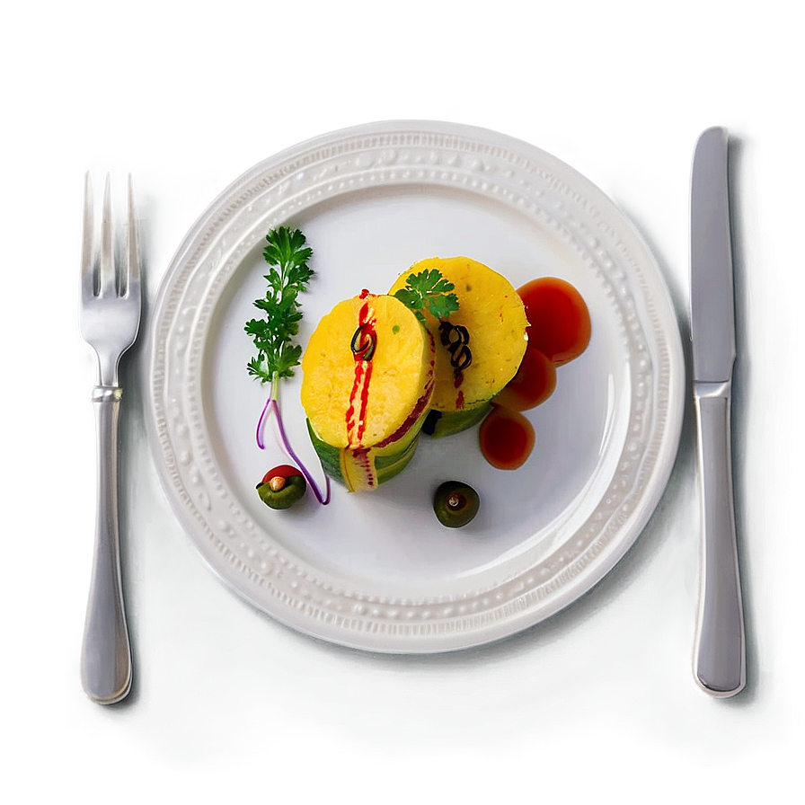 Food Plating And Presentation Png Whd3