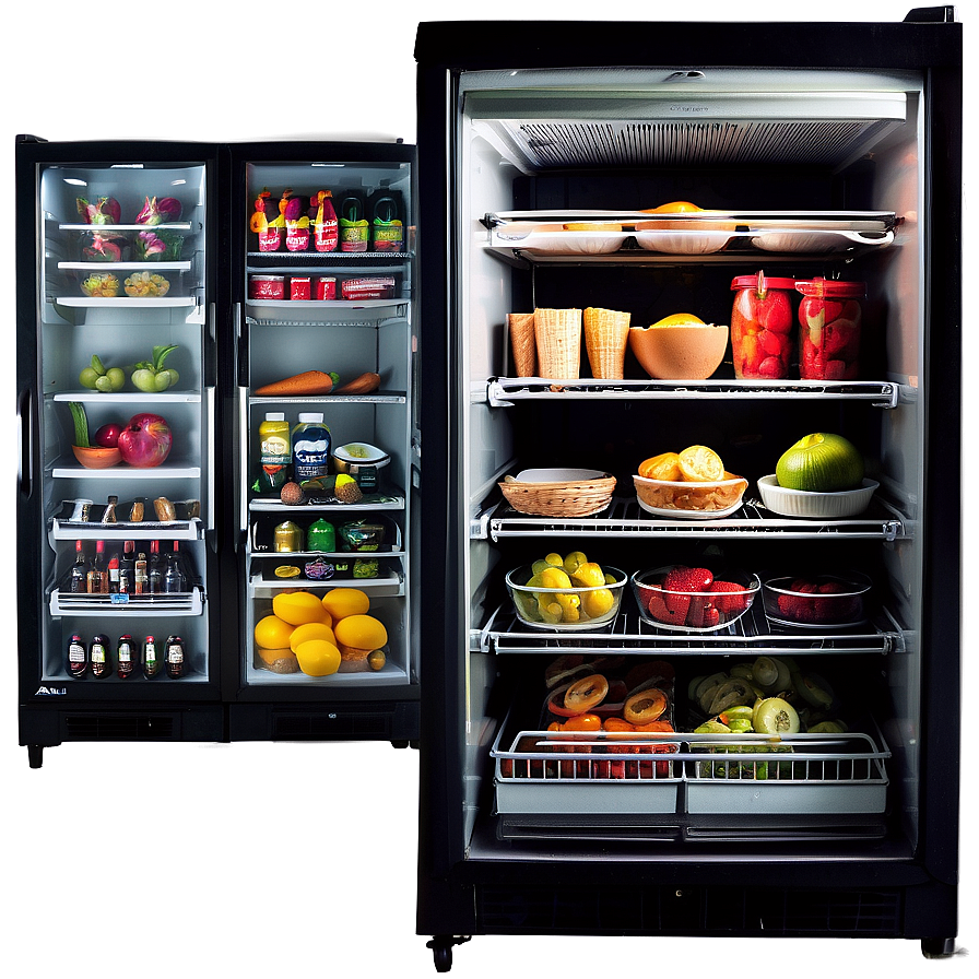 Food Showcase Fridge Png Vci98