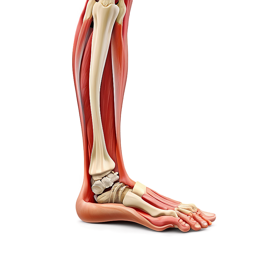 Foot With Achilles Tendon Png 35