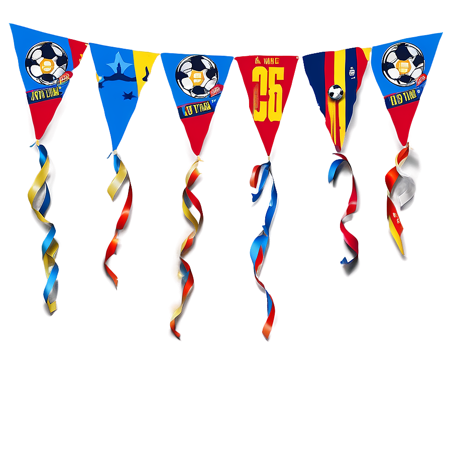 Football Fan Birthday Banner Png Nlj