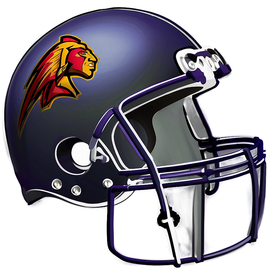 Football Helmet Illustration Png 05252024