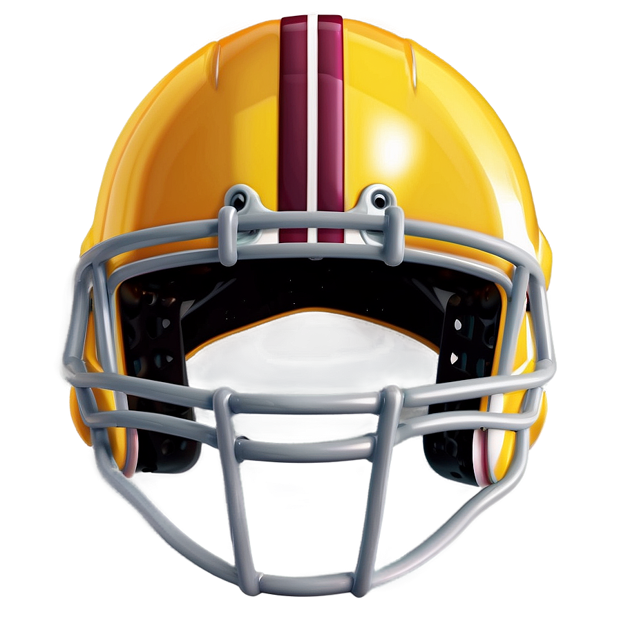 Football Helmet In Cartoon Style Png 05252024