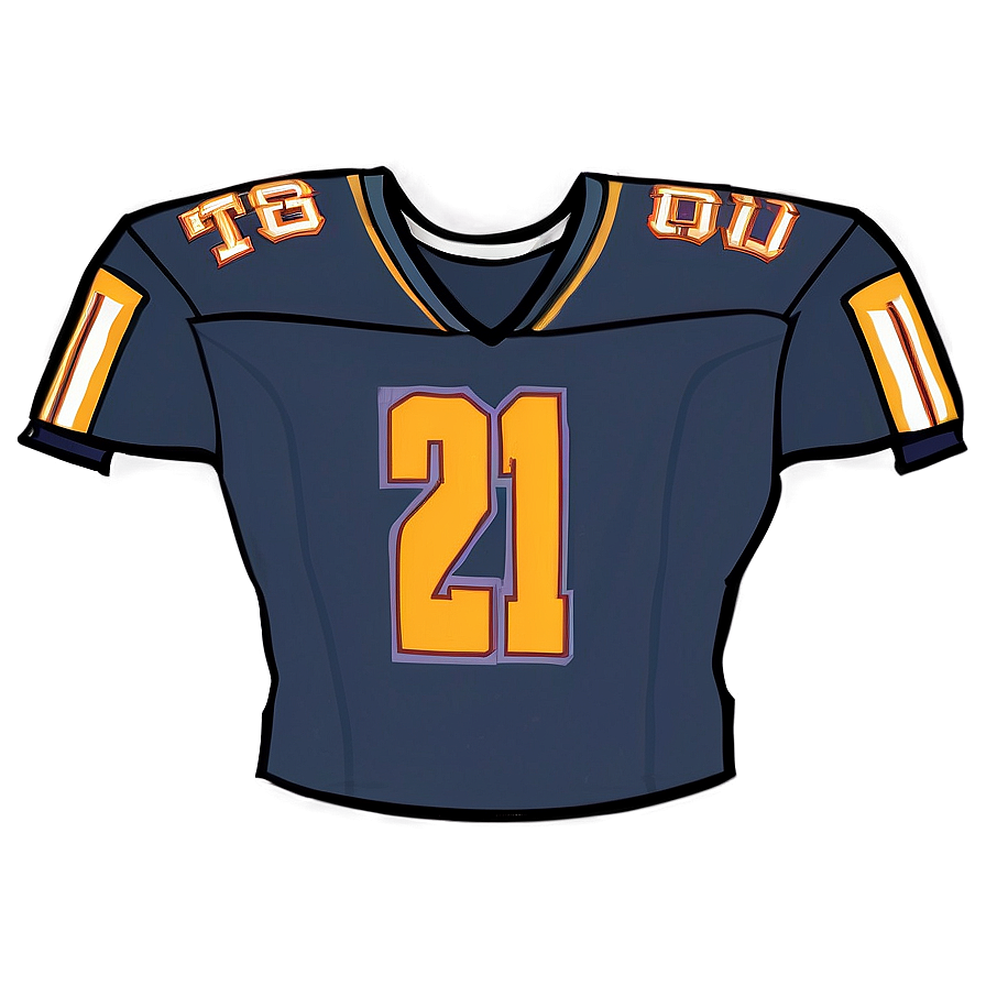 Football Jersey Outline Png Wmq84