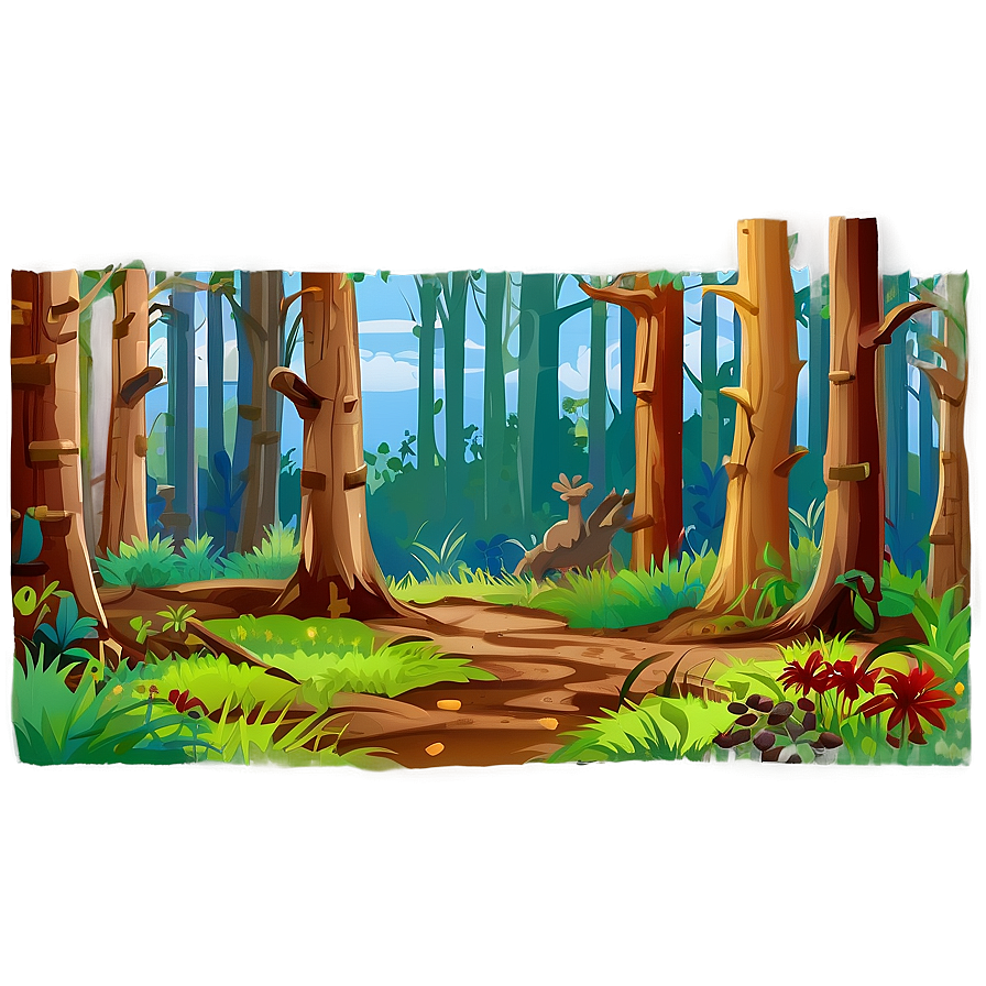 Forest Clearing Clipart Png Qqa